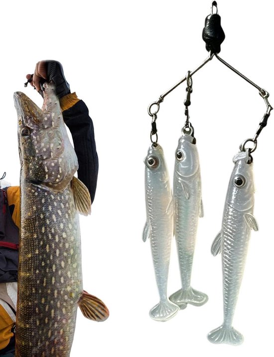 Zoutwater Kunstaas - Flexibele Swimbait - Vissen Op Baars - Natuurlijke Schoolnabootsing - 7.5 cm - Niet gespecificeerd