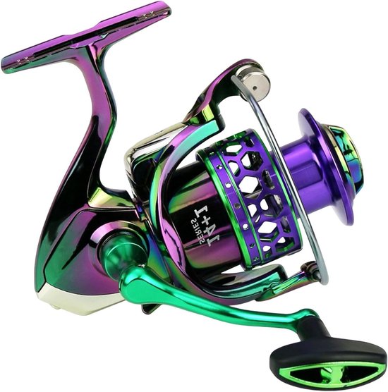Zoutwater Vis Molen - Metalen Spinreel - Kust Visserij - Schokbestendig Aluminium - SD2000 - Zilver