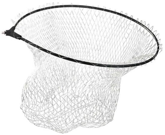 Zunzun Oval Mn Landingsnetkop Zilver 65 x 55 cm van Zunzun
