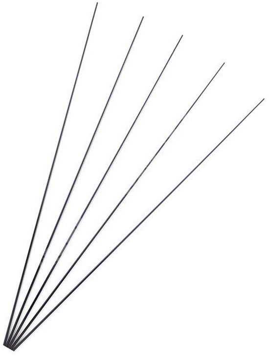 Zunzun Surfcasting Carbon 1.20 M Hengeltop Zwart 8-3.2 mm van Merkloos