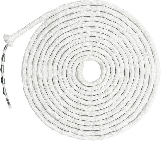 Zware Lood Tape voor Gordijnen, 30 g - 5 m, Ideaal voor Douchegordijnen, Stof en Muggennetten, Versteviging en Stabiliteit