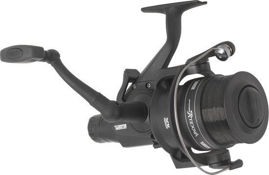 Zwarte Editie Avocet Molen - Hoge Lijncapaciteit - Inklapbare Aluminium Slinger - Karper en Meerval Visserij van DAM