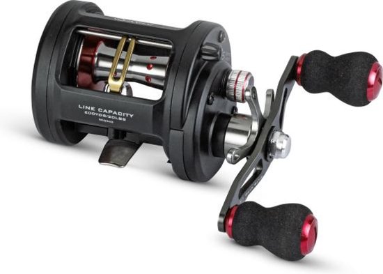Zwarte Vismolen / reel - Quantum Fishing Nova Trolling Vis molen voor Snoek Karper Zeebaars Roofvis van Quantum