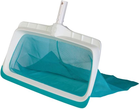 Zwembad Schepnet - Blauw - Onderste Schepnet - Telescopische Handgreep - Voor Zwembadreiniging