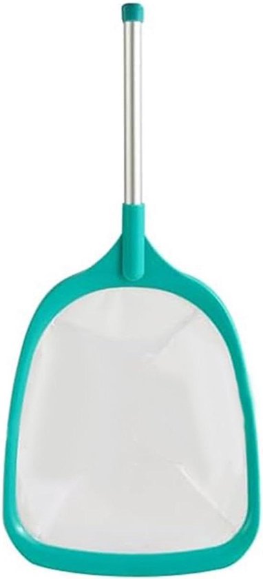 Zwembad Schepnet - Pool Net - Water Reinigen - Afneembare Telescoopsteel - 145.5 cm - Zilver