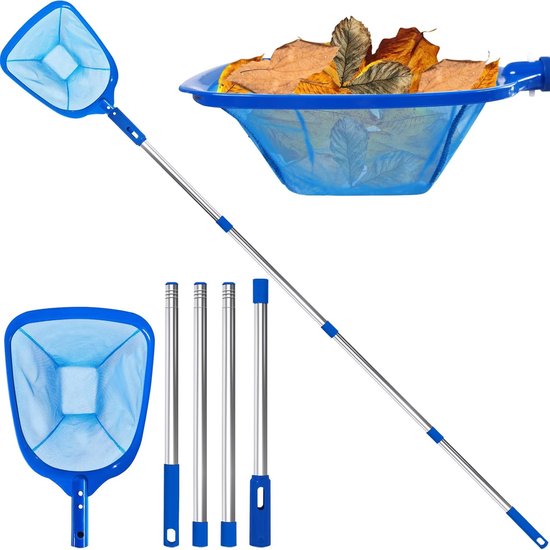 Zwembad Skimmer Net - Efficiënte Reiniging - 1 stuk - Aluminium en Kunststof van Merkloos