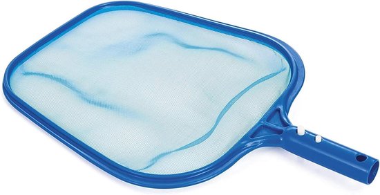 Zwembadschepnet, schepnet, zwembadreiniging, zwembad, reinigingsset met schepnet opzetstuk, oppervlakteschepnet, 44 x 34 cm