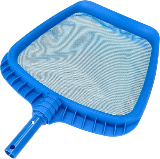 Zwembadschepnet Strong - Wateroppervlak reiniger - Wateroppervlak schoonmaken - Universele sluiting - 34 x 27 cm - Zwart