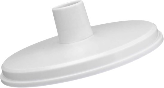 Zwembadskimmer vacuümplaat voor zwembad, reservedeksel voor olieskimmer voor zomerzwembad, plastic, rond, wit, zwembadskimmer, Vacuum Plate SP 1082 1084