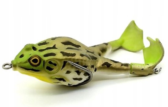 Zwemmende Vissen Aas 'Kikker' - 9cm, 13.5g - Voor Snoek, Baars, Meerval van Yagana